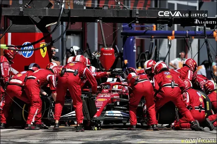 DHL Fastest Pit Stop Award: Best Ferrari Pit Stop