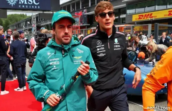 Schumacher, Alonso and Djokovic inspire Russell.