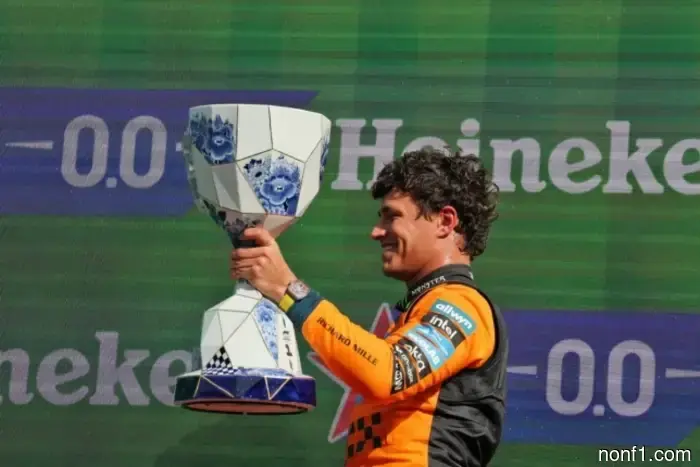 Lando Norris: This is one of my best victories.