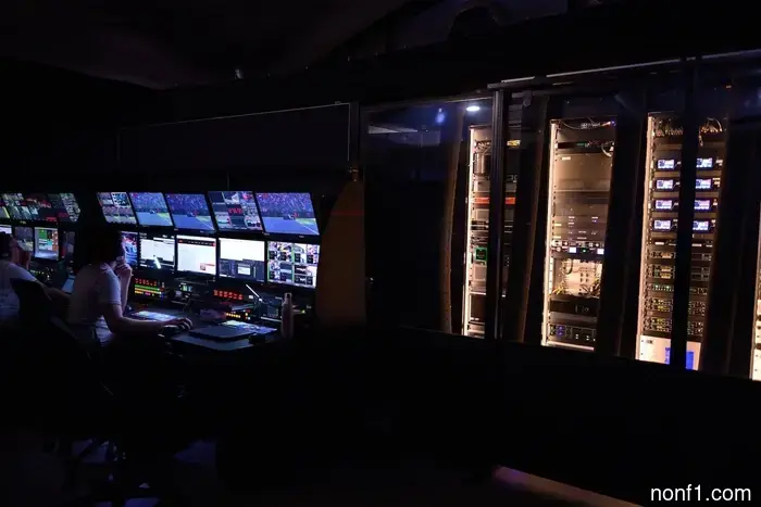 Inside the Globe-Trotting Tent That Streams F1 Worldwide Every Weekend