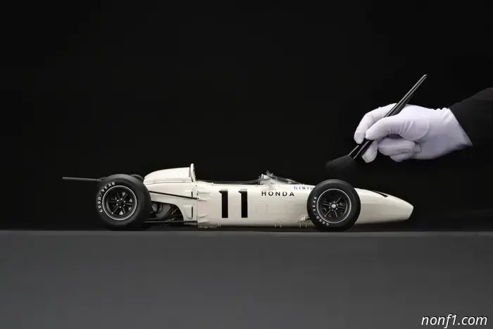 This Honda F1 model is priced higher than an actual car.