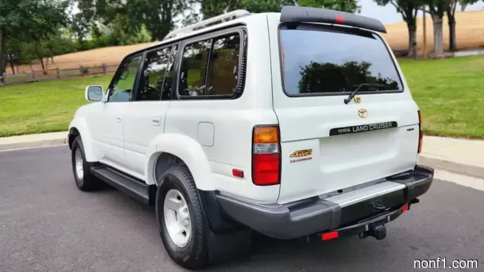 This 80-Series Toyota Land Cruiser is set to fetch a high price at Monterey Car Week.