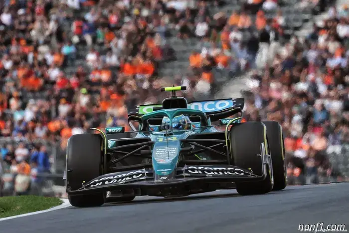 Aston Martin F1 se perfila como el principal rival de McLaren en Zandvoort.
