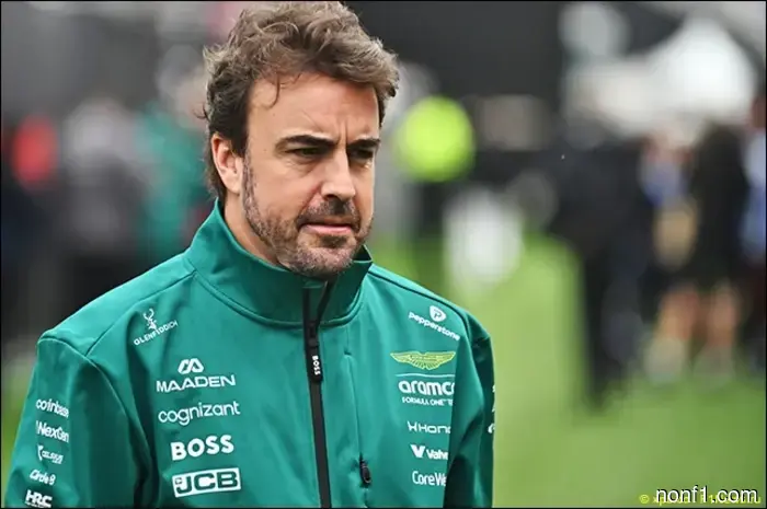 Aalonso habló sobre los problemas con el asiento en Aston Martin.