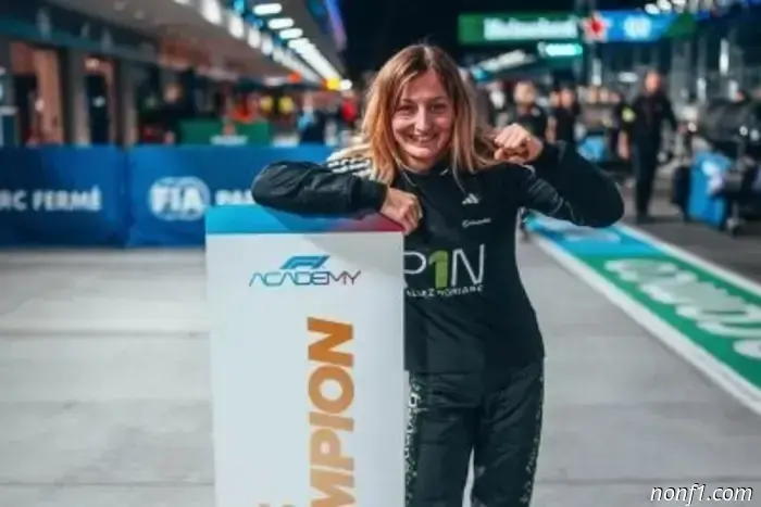 Пин раскрывает работу в симуляторе Mercedes и намекает на возможный тест в Формуле-1