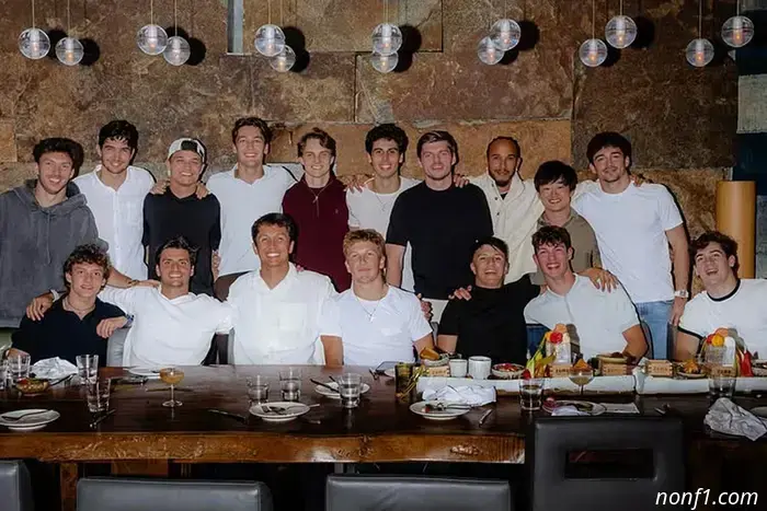 Por qué Hulkenberg se saltó la cena de pilotos de Hamilton