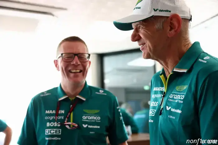 Newey and the team principal are at odds regarding the assertion of 'weak tools.'