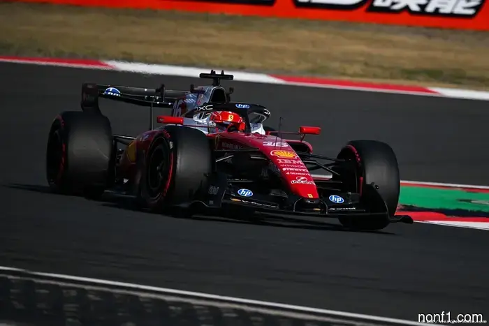 Leclerc minimizes the effect of the energy adjustment at Suzuka.