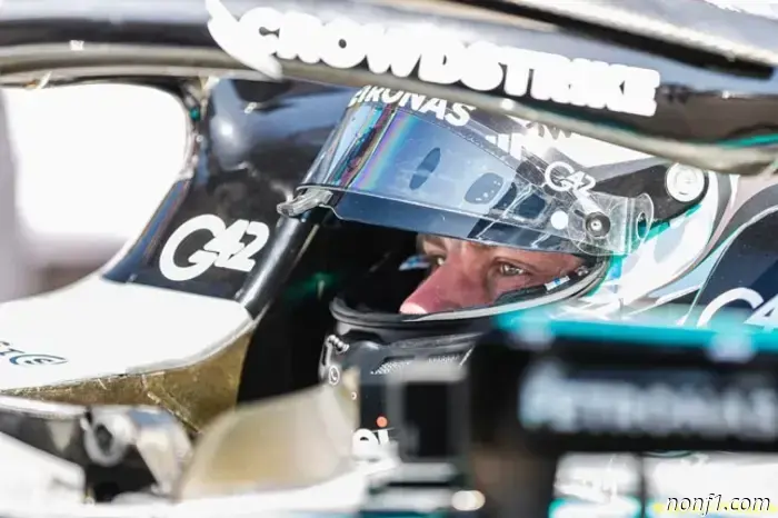 Valtteri Bottas is participating in private tests at Jerez