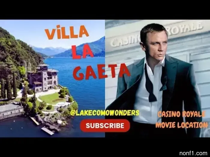 Villa del Lago de Como Donde James Bond Disparó a Mr. White en 'Casino Royale' Está a la Venta