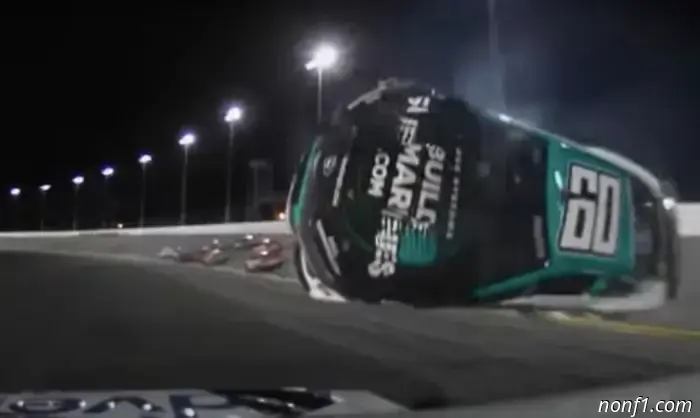 Vídeo: Escénico accidente en la NASCAR durante las 500 Millas de Daytona