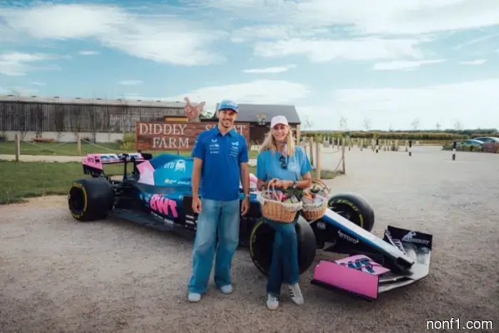Clarkson's Farm - supplier of Alpine F1 products