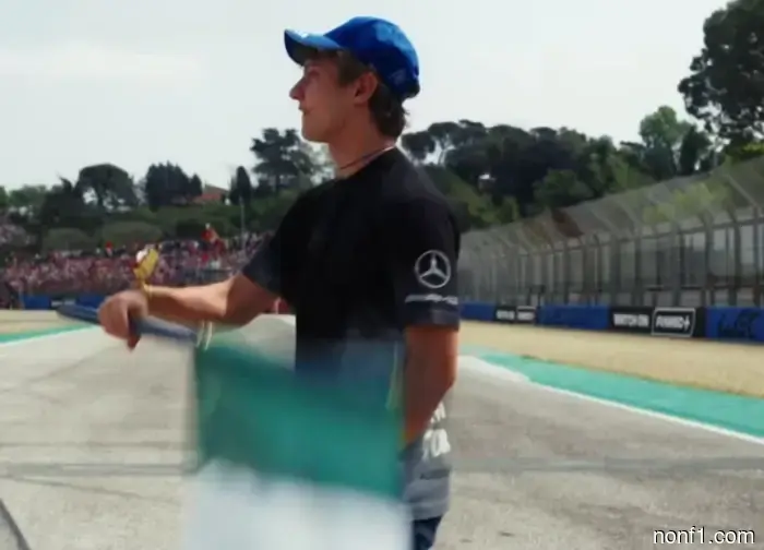 Kimi Antonelli started the WEC race in Imola.