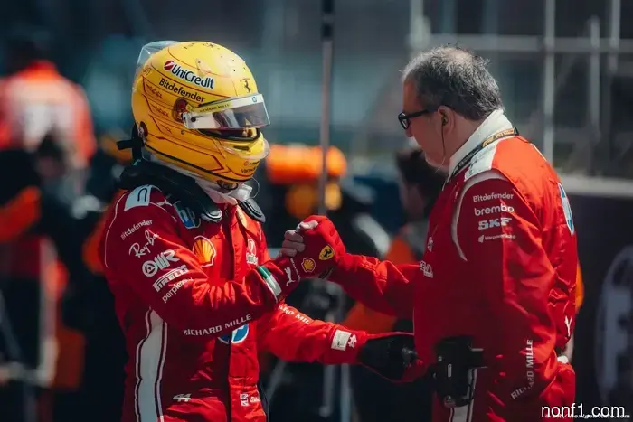 Hamilton suggests he may remain with Ferrari beyond 2027.
