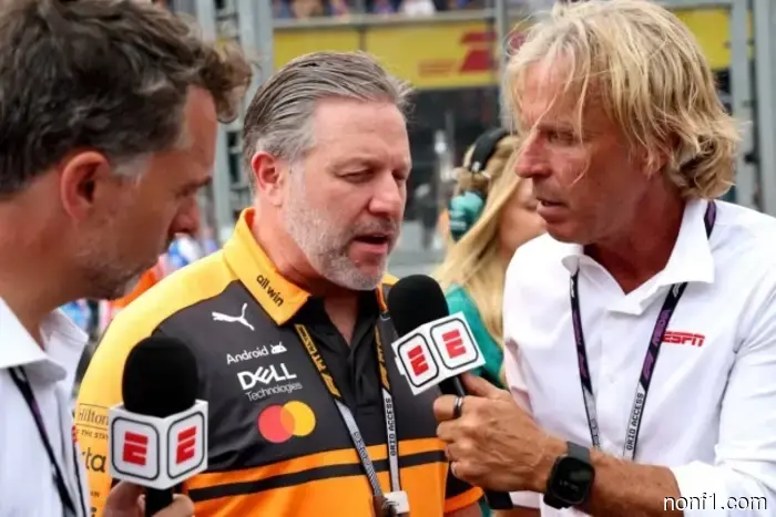 Zak Brown: Estamos enfocados en luchar contra Ferrari