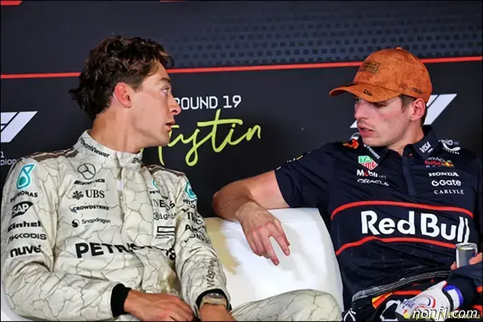 Russell wants to win the title in a battle with Max.