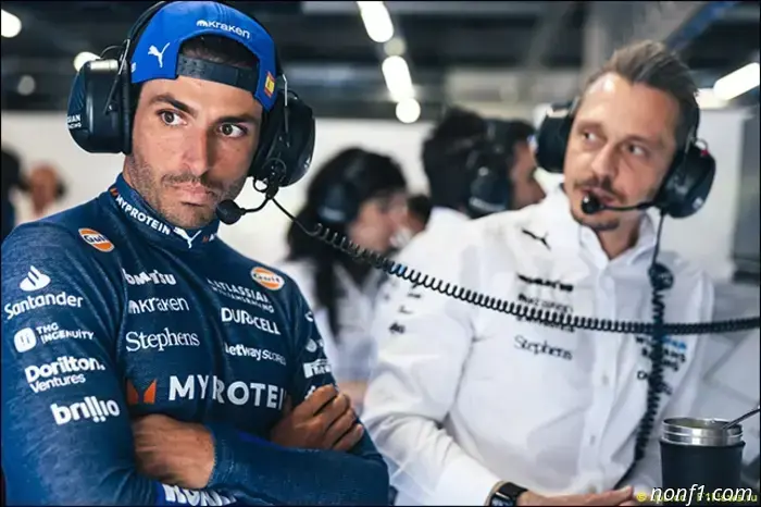 Carlos Sainz: Today I am satisfied with 13th place