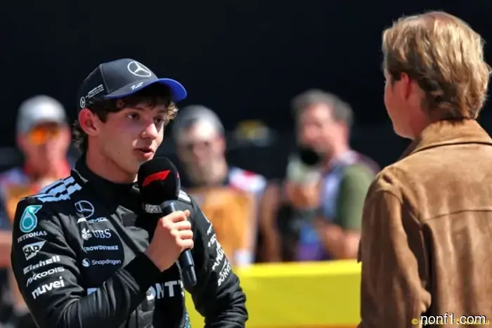 Nico Rosberg grabó un mensaje de felicitación para Kimi Antonelli.