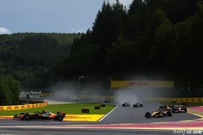 McLaren defiende a Norris a medida que aumenta la presión tras Spa