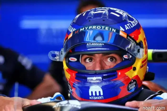 Sainz: Sin duda, no me arrepiento de haberme unido a Williams.