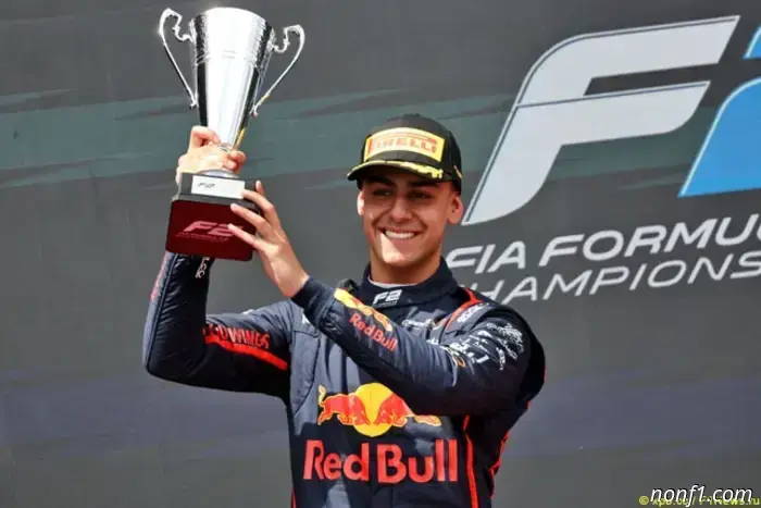 Red Bull requested a super license for Lindblad in February.