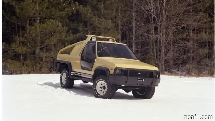 In 1980, Ford created this Bubble-Door Bronco concept.