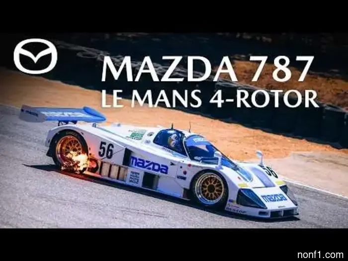 Mazda created a six-minute short documentary about the restoration of its Le Mans 787 four-rotor vehicle.