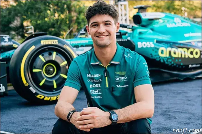 Crawford debuts in Formula 1 during practice in Mexico.