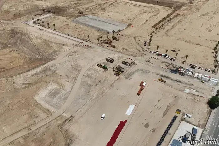Construction has officially commenced at the location of the new Madrid Grand Prix.