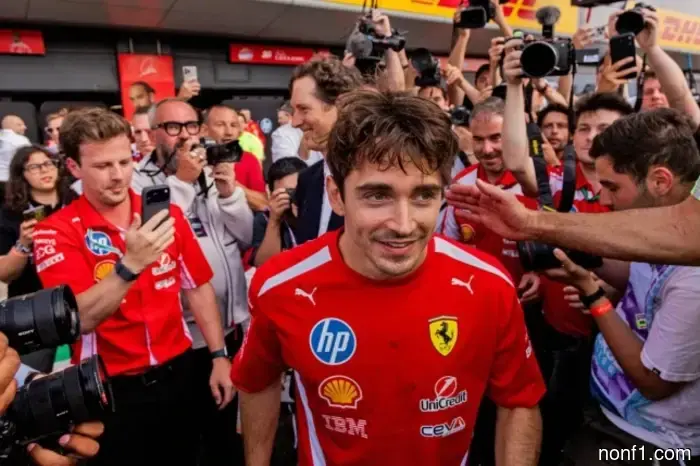 Leclerc: A veces es necesario que la suerte esté de tu lado.