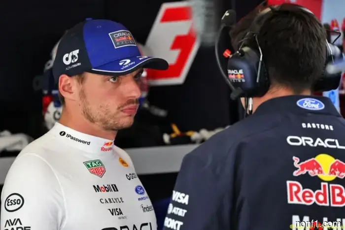 Max Verstappen visited the Red Bull Racing base.