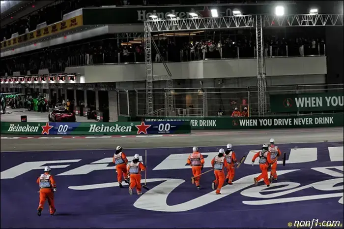 En la FIA consideran correctas las acciones de los comisarios.