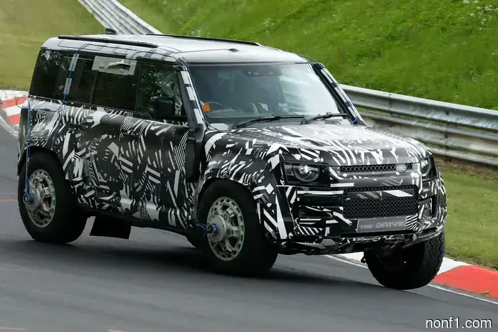 New Extreme Land Rover Defender Observed Speeding on the Nurburgring