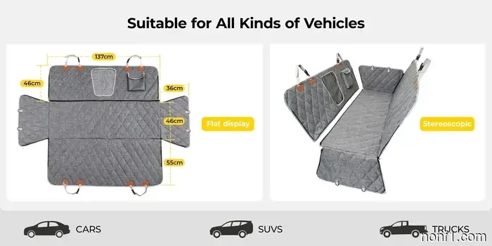 La funda para asiento de perro de 3W Liners es ingeniosamente modular—y una ganga en oferta: Resumen