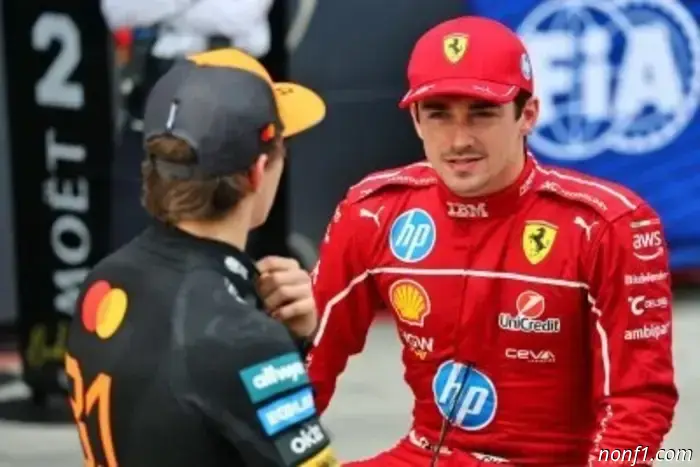 Leclerc assessing competitors amid uncertainties at Ferrari.