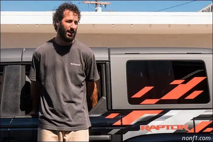Ricciardo confirmed his departure from motorsport and a contract with Ford