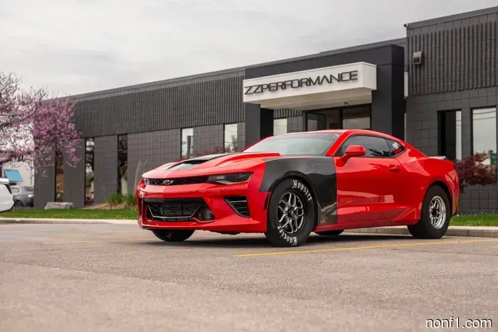 This Four-Cylinder Chevy Camaro Achieves a New Record with a 9.768-Second Quarter-Mile.