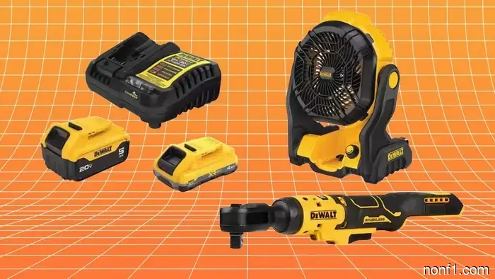 Receive two complimentary DeWalt brushless tools with your battery purchase during this Memorial Day sale.