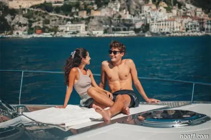 George Russell publicó fotos de sus vacaciones