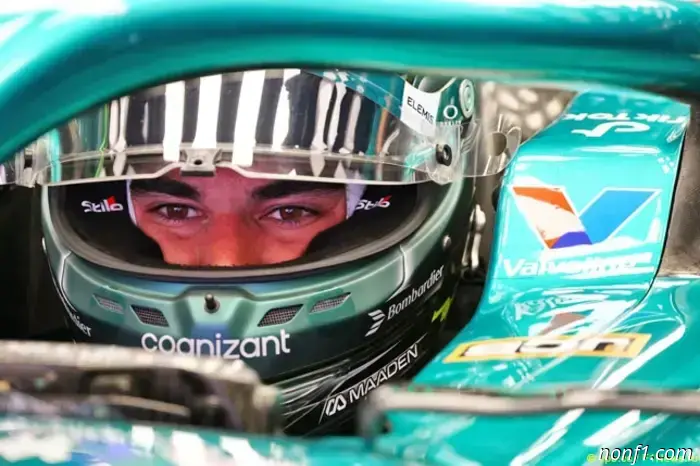 Lance Stroll got a warning