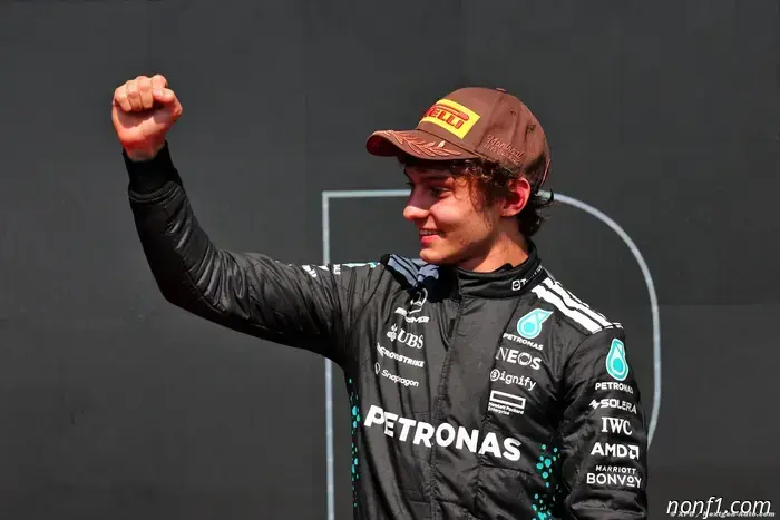 Antonelli felt 'disappointed' after achieving his first F1 podium.