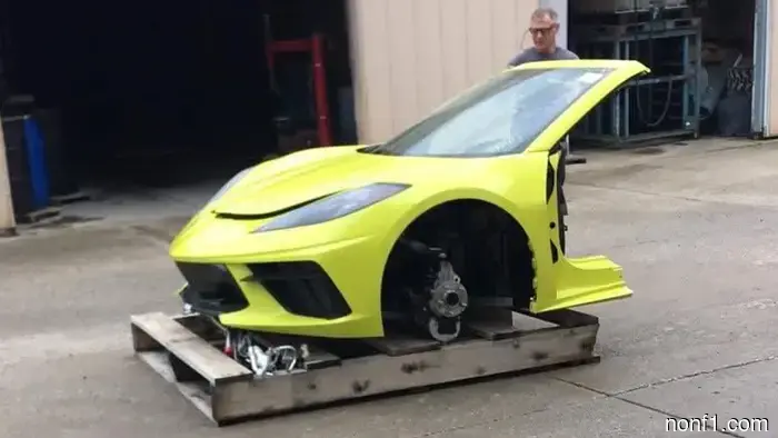 When a tornado obliterated 100 brand new Corvettes, this salvage yard sprang into action.