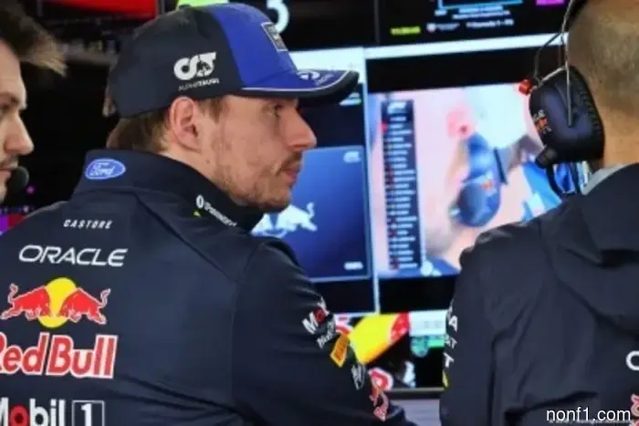 Mekies engages in discussions with Verstappen following their confrontation in the media.