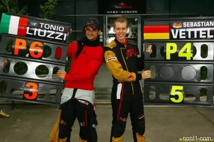 Liuzzi saw in Antonelli qualities inherent to Vettel.