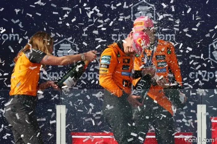 Louise McEwan: It turns out I can spray champagne!