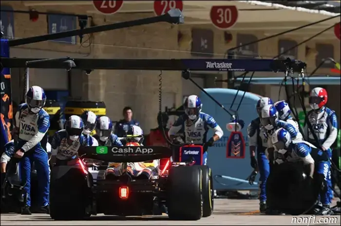 DHL Fastest Pit Stop Award: Best Pit Stop by Racing Bulls