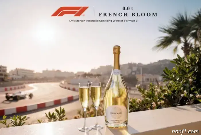 French Bloom – the official non-alcoholic sparkling wine of Formula 1