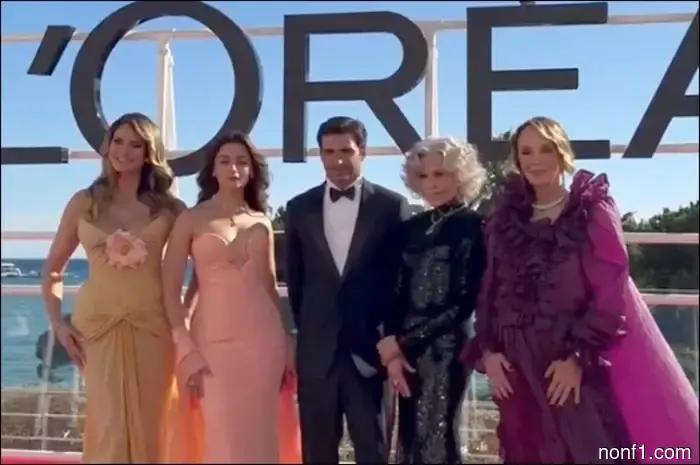 Carlos Sainz and Alia Bhatt at the Cannes Film Festival
