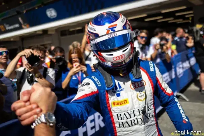 F3: Slater qualified for pole position for the first time in his career.