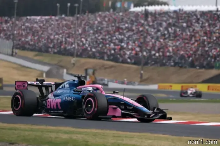 In the Alpine management, a new appointment.